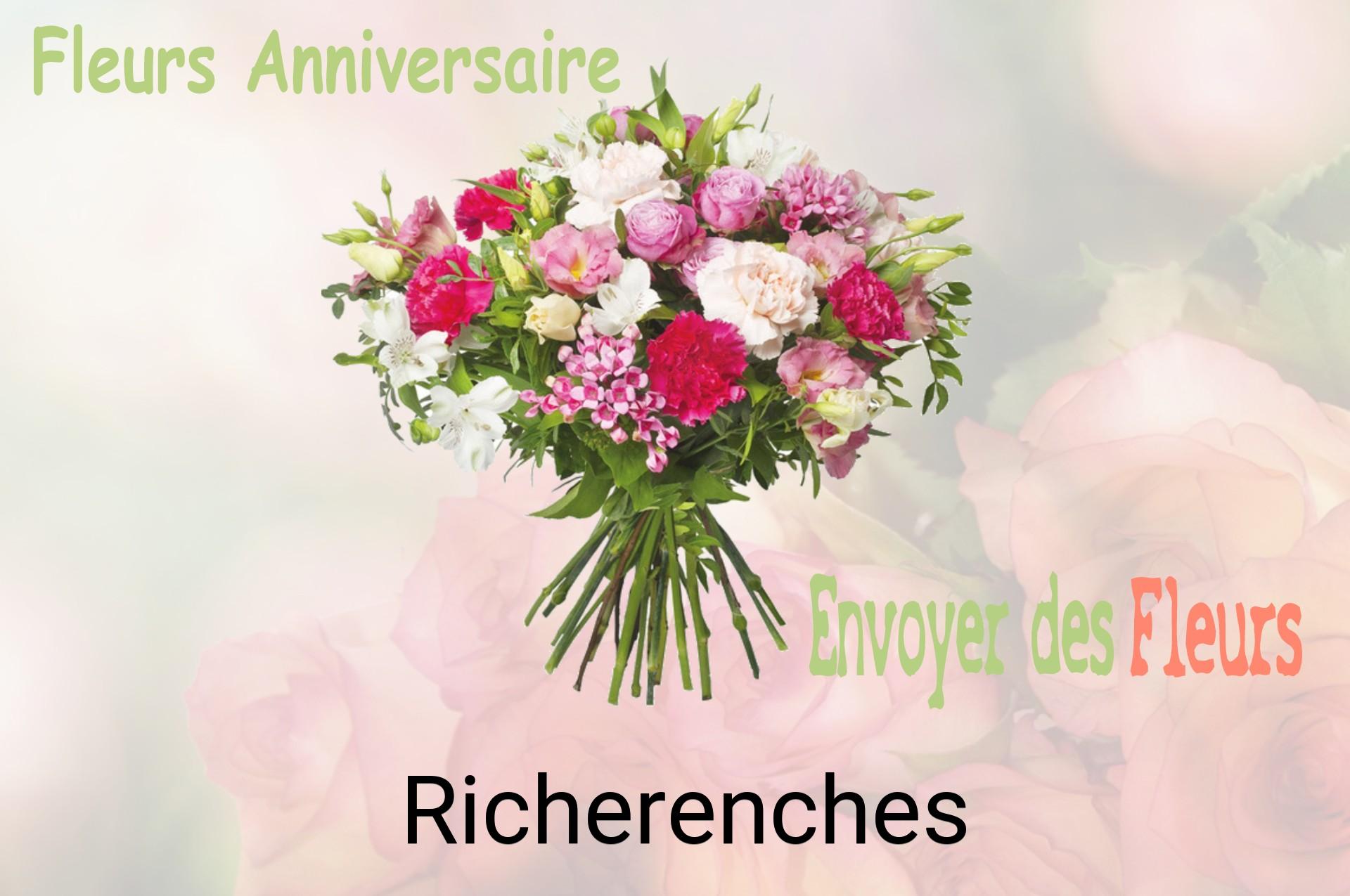 Bouquet de fleurs d’anniversaire livré à Richerenches